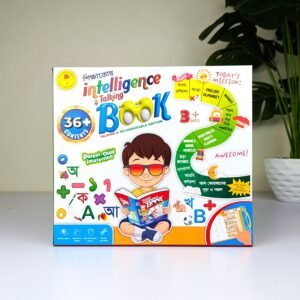 Intelligence Talking Book interactive learning book for kids Bangla, English, and Arabic alphabets, rechargeable