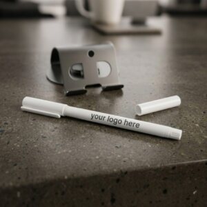 Custom Logo Ballpoint Pen UV Printing – Corporate & Gift Pens on white pen for corporate branding and promotional gifts